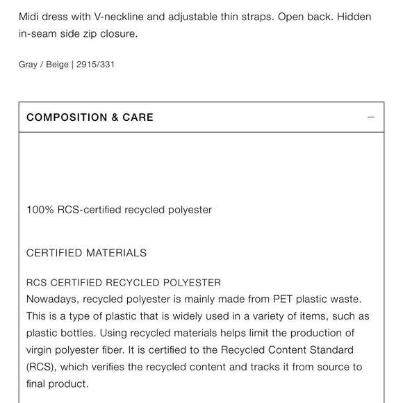 Zara SATIN SLIP DRESS - Picture 8 of 8